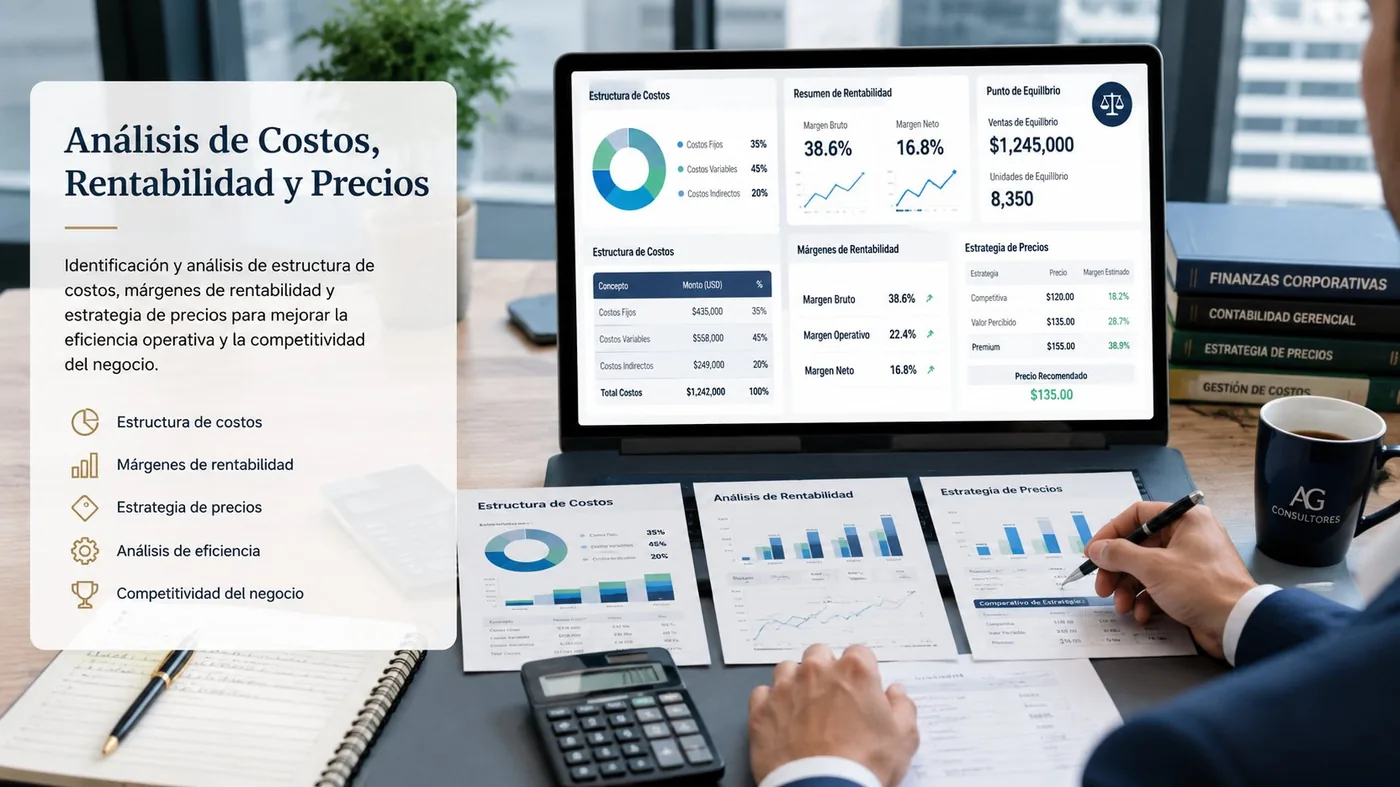 Análisis de costos, rentabilidad por producto y estrategia de precios para PyMEs