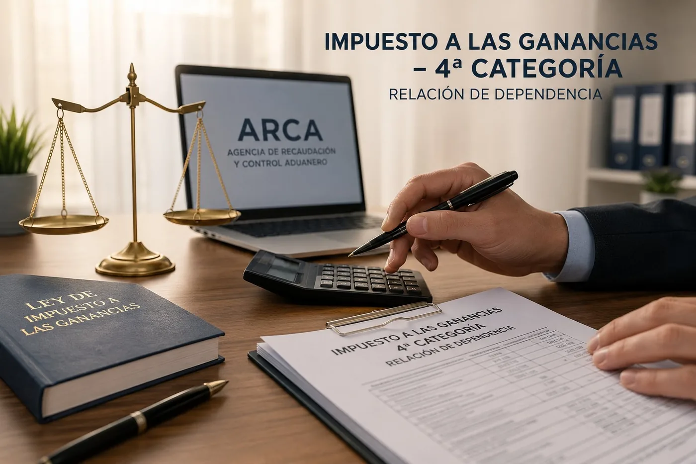 Liquidación de Ganancias 4ª Categoría para empleados en relación de dependencia — Estudio Lamota